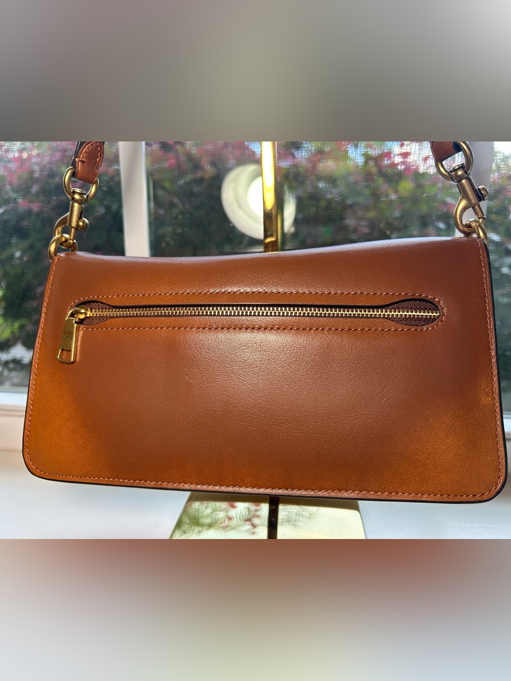 NWOT🌸COACH Tabby 26 Loved Leather Distressed Brown Shoulder Bag (Soft Tabby) - Picture 10 of 16
